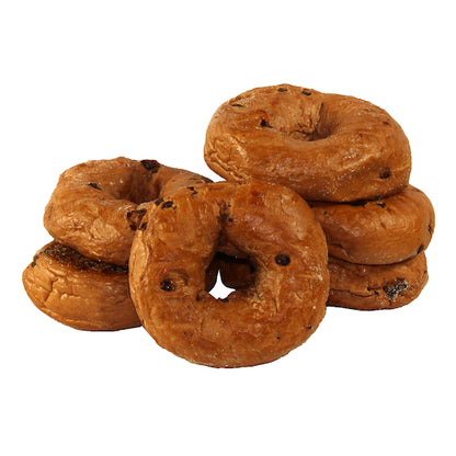 Just Bagels Unsliced CHOCOLATE CHIP BAGEL, 8 x 6 each Case - Breads, Rolls & Buns