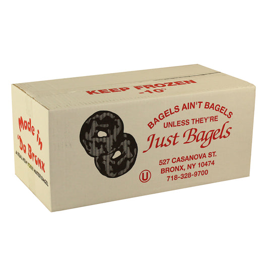 Just Bagels Retail Wheat Bagels, 8 x 6 each Case - DOT product image 3