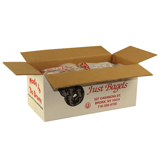 Just Bagels Retail Wheat Bagels, 8 x 6 each Case - DOT product image 2