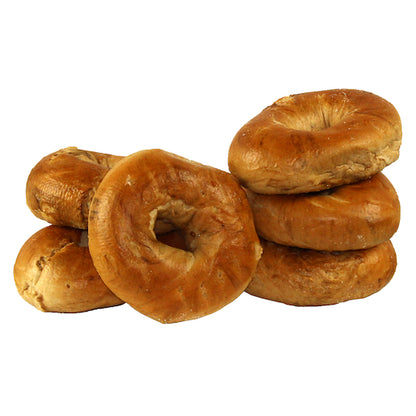 Just Bagels 4 Ounce Unsliced FRENCH TOAST BAGEL, 8 x 6 each Case - Breads, Rolls & Buns