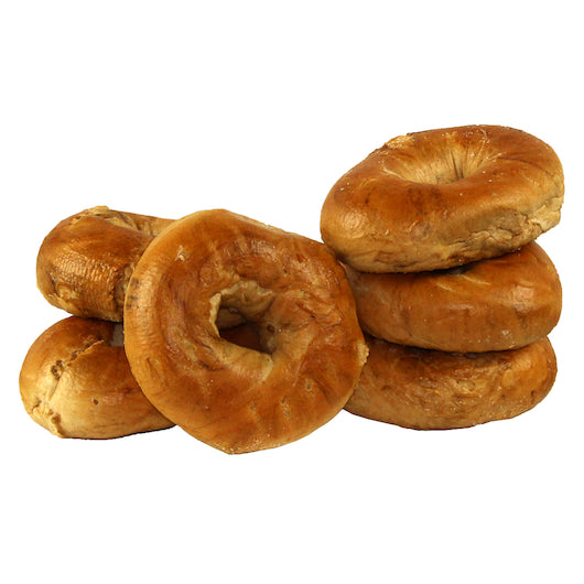 Just Bagels 4 Ounce Unsliced FRENCH TOAST BAGEL, 8 x 6 each Case - Breads, Rolls & Buns