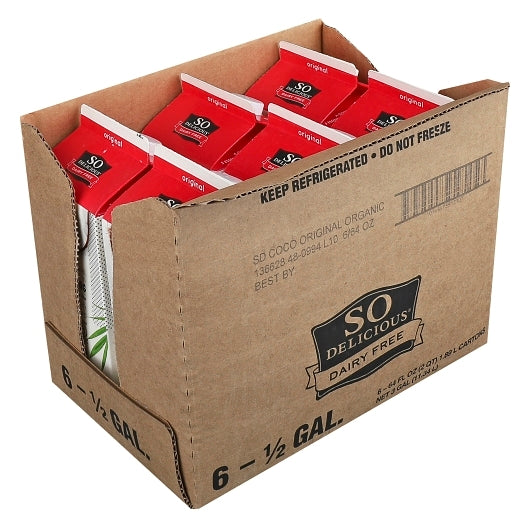 So Delicious Organic Extended Shelf Life Organic Coconut Milk, 6 x 64 fl oz Case - DOT product image 7