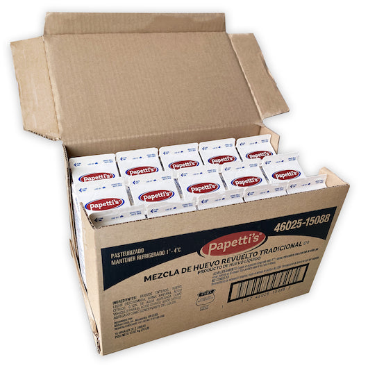 Papetti Easy Egg Scrambled Egg Mix With Milk, 15 x 2 lb Case - DOT product image 4