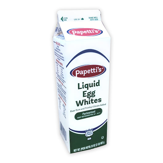 Papetti Easy Egg Whites, 15 x 2 lb Case - Cheese & Dairy
