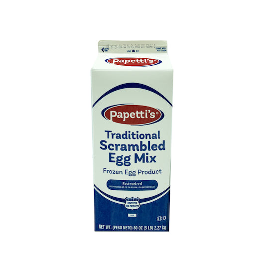 Michael Foods Froze'N Ready Frozen Liquid Traditional Scrambled Egg Mix, 6 x 5 lb Case - Pantry Ingredients