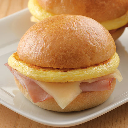 Papetti Fully Cooked 3.5" Round Scrambled Egg Patties, 1 x 15 lb Case - DOT product image 4