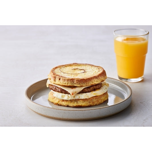 Papetti's Cinnamon Swirl French Toast, 120 x 11.25 lb Case - Breakfast Foods - image 2