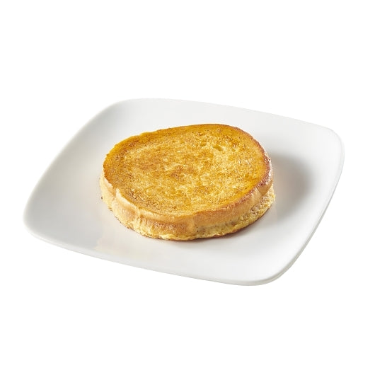 Papetti's Fully Cooked Round Sweetened French Toast, 1 x 11.25 lb Case - Breakfast Foods