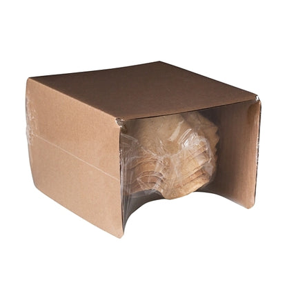 Edibowls Traditional 7.5 Inch Salad Shell Flour 8 CNT, 1 x 48 ct Case - Pantry Ingredients