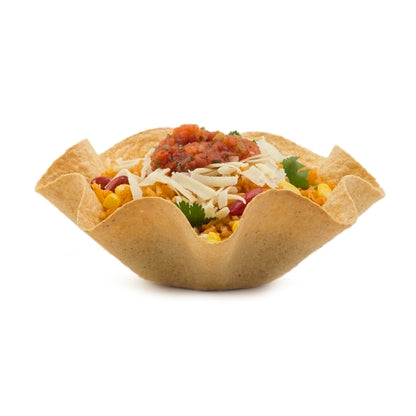 Edibowls Traditional 7.5 Inch Salad Shell Flour 8 CNT, 1 x 48 ct Case - DOT product image 4