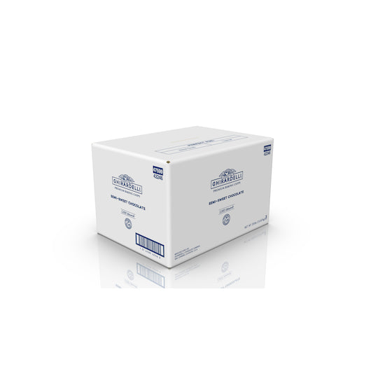 Ghirardelli Semi Sweet Chips 1000 Per lb, 1 x 560 oz Case - Candy & Confections