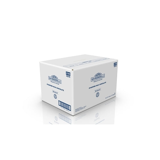 Ghirardelli Stanford Milk Chocolate Wafers, 1 x 560 oz Case - Candy & Confections