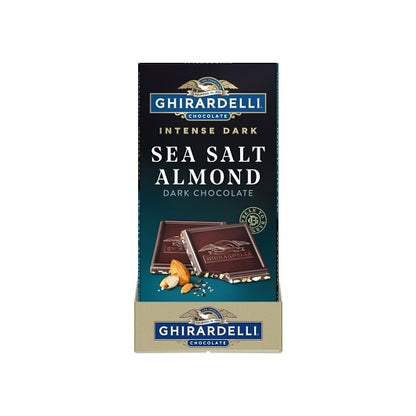 Ghirardelli Intense Dark Sea Salt Soiree Bar, 12 x 0.219 lb Case - DOT product image 2