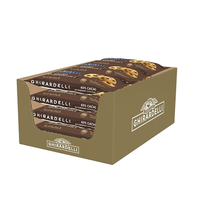 Ghirardelli 60% Cacao Bittersweet Chocolate Baking Chip, 12 x 0.64 lb Case - DOT product image 2