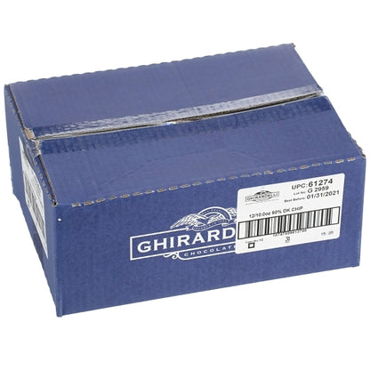 Ghirardelli 60% Cacao Bittersweet Chocolate Baking Chip, 12 x 0.64 lb Case - DOT product image 6