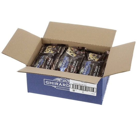 Ghirardelli 60% Cacao Bittersweet Chocolate Baking Chip, 12 x 0.64 lb Case - DOT product image 5