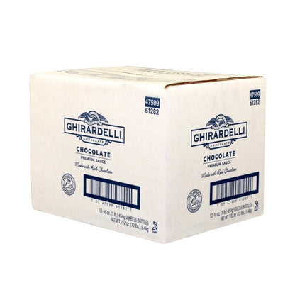 Ghirardelli Squeeze Bottle Black Label Chocolate Sauce, 12 x 16 oz Case - DOT product image 3