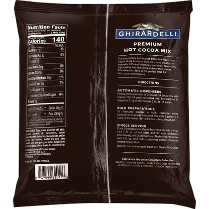 Ghirardelli Premium Hot Cocoa Pouch, 4 x 32 oz Case - DOT product image 6
