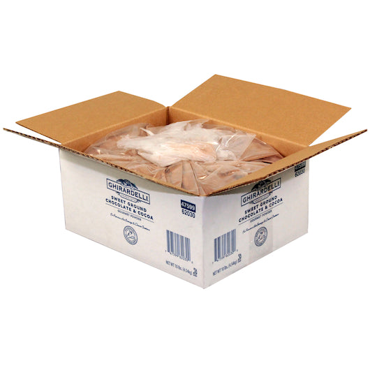 Ghirardelli Sweet Ground Chocolate Cocoa Powder Bulk, 1 x 10 lb Case - DOT product image 2