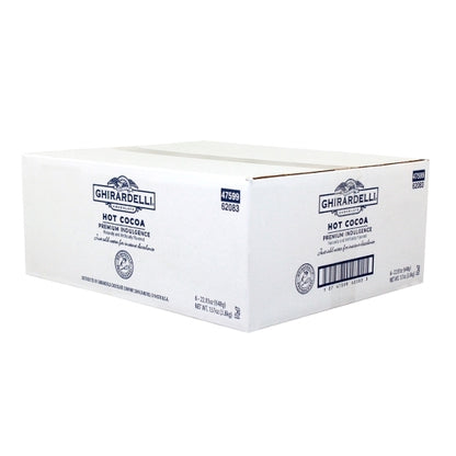 Ghirardelli Hot Cocoa Premium Indulgence, 6 x 22.5 oz Case - DOT product image 3