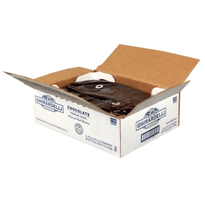 Ghirardelli Chocolate Premium Sauce Black Label, 6 x 87.3 oz Case - DOT product image 2