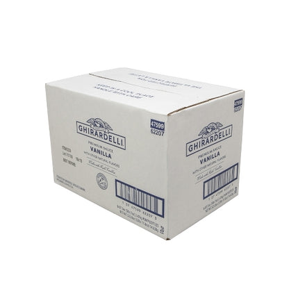 Ghirardelli Premium Vanilla Sauce Pump Bottle, 6 x 89.9 oz Case - DOT product image 3