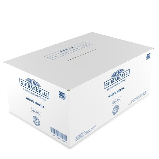 Ghirardelli White Mocha Frappe, 6 x 3.12 lb Case - DOT product image 3