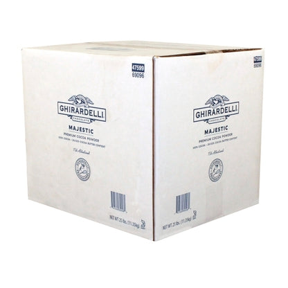 Ghirardelli Majestic Premium 20/22% Cocoa Powder Bulk, 1 x 25 lb Case - DOT product image 3