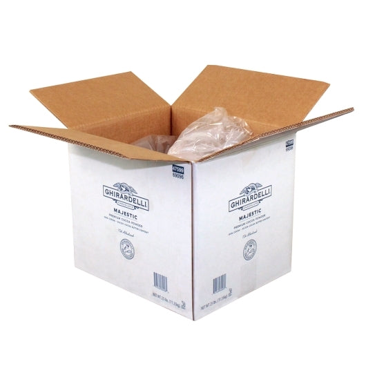 Ghirardelli Majestic Premium 20/22% Cocoa Powder Bulk, 1 x 25 lb Case - DOT product image 2
