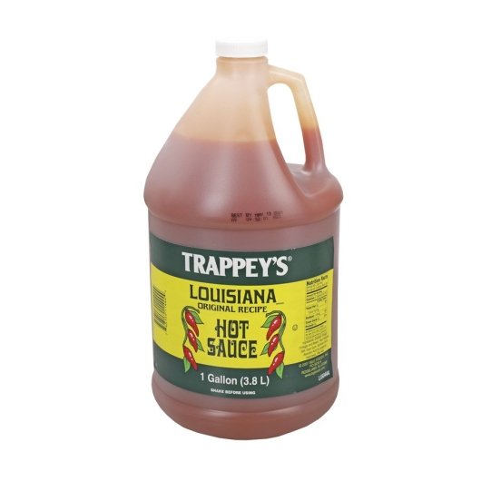 Trappey Original Louisiana Hot Sauce Bulk, 4 x 1 GA Case - Condiments & Sauces