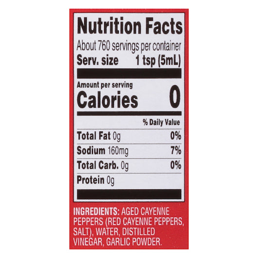 Sauce Red Devil Buffalo Style Cayenne Pepper Hot Sauce Bulk, 4 x 1 GA Case - DOT product image 7