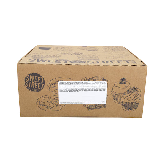 Sweet Street 9 Inch Sandys Sour Cream Coffee Bundt Cake, 4 x 3.188 lb Case - DOT product image 2