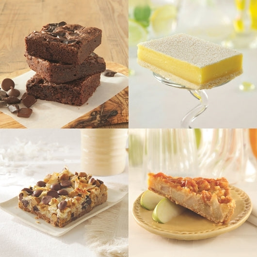 Sweet Street Dessert Bar Variety (Luscious Lemon, Meltaways, Caramel Apple Bars, Chocolate Rasp. Tangos), 1 x 4 ct Case - DOT product image 3