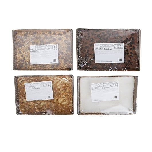 Sweet Street Dessert Bar Variety (Luscious Lemon, Meltaways, Caramel Apple Bars, Chocolate Rasp. Tangos), 1 x 4 ct Case