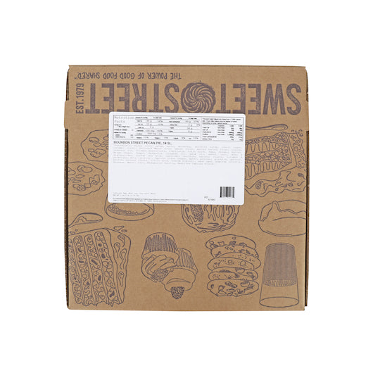 Sweet Street 10 Inch Bourbon Street Pecan Pie, 4 x 4.5 lb Case - Bakery & Desserts