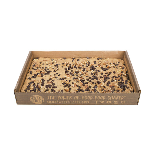 Sweet Street 1/4" SHEET Blondie Bars, 4 x 2.5 lb Case - Bakery & Desserts