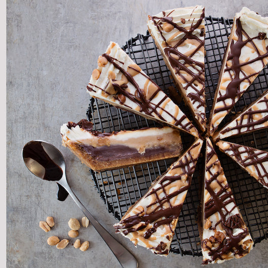 Sweet Street Non-GMO Big Blitz Snickers Pie, 4 x 4.31 lb Case - Alternate product angle or state