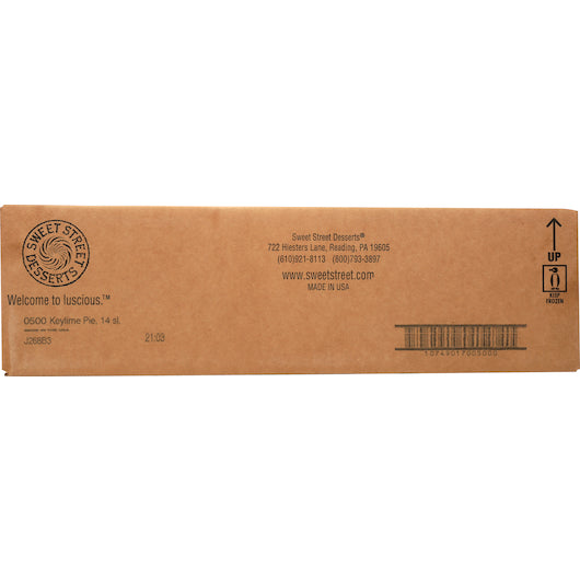 Sweet Street 12 Inch KEY LIME Pie, 14 SLICEs per pie, 4 x 4.9 lb Case - DOT product image 5