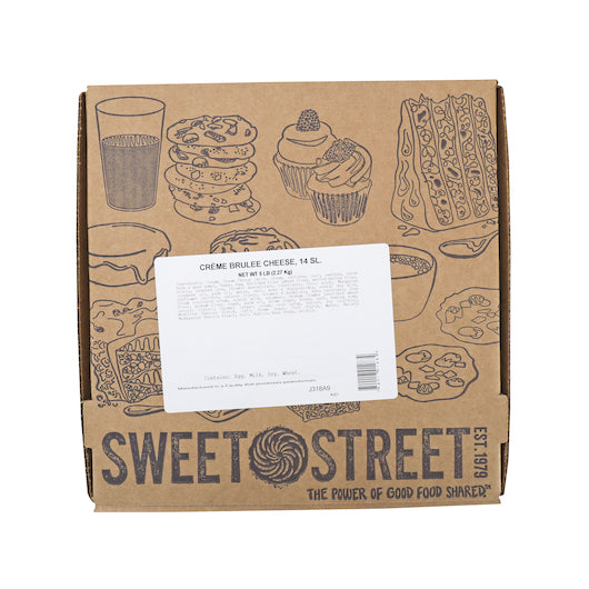 Sweet Street Creme Brulee Cheesecake, 14 Slices per Cheesecake, 2 x 5 lb Case - DOT product image 2