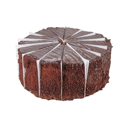 Sweet Street 5 Inch Chocolate Layer Cake, 14 Slices per Cake, 2 x 7 lb Case - GS1 raw or uncooked product image
