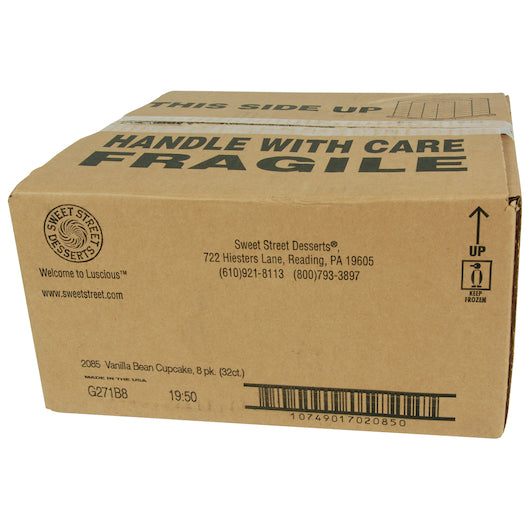 Sweet Street Iced Vanilla Bean CupCake, 8 x 4 each Case - DOT product image 7