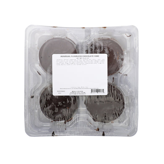 Sweet Street Gluten Free, Non-GMO, Flourless Chocolate Cake, 8 x 4 each Case - Bakery & Desserts