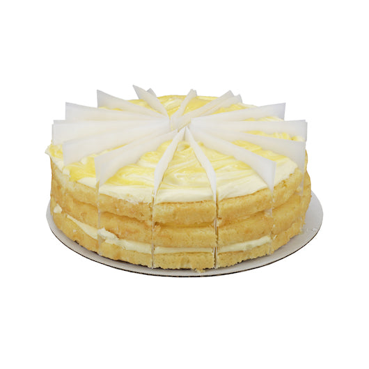Sweet Street Frozen 3 Layer Iced Lemonade with Lemon Curd Cake, 14 Slices, 2 x 4.125 lb Case - DOT product image 2