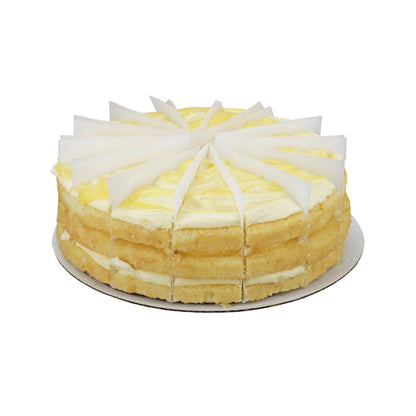 Sweet Street Frozen 3 Layer Iced Lemonade with Lemon Curd Cake, 14 Slices, 2 x 4.125 lb Case - DOT product image 2