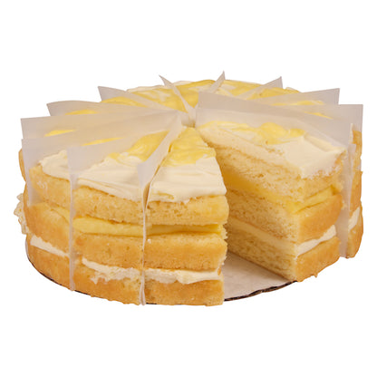 Sweet Street Frozen 3 Layer Iced Lemonade with Lemon Curd Cake, 14 Slices, 2 x 4.125 lb Case - DOT product image 3