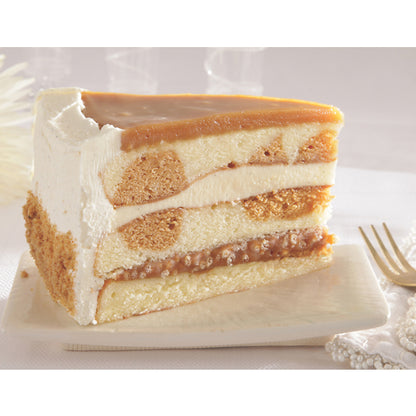 Sweet Street SALTED CARAMEL VANILLA CRUNCH Cake, 14 Slices per Cake, 2 x 4.875 lb Case - DOT product image 2