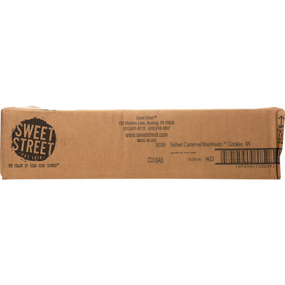Sweet Street Kosher Non GMO, Individually Wrapped, Salted, Caramel Manifesto Cookie, 48 x 1 each Case - DOT product image 5