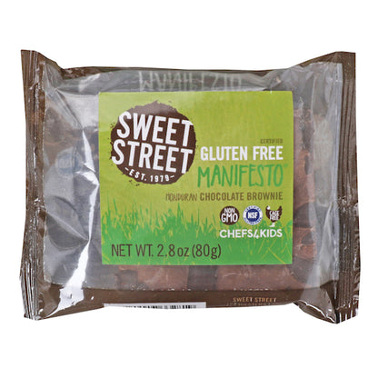 Sweet Street Gluten Free Honduran Chocolate Brownie, 48 x 1 each Case - DOT product image 2