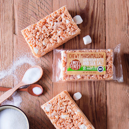 Sweet Street Individually Wrapped Gluten Free Marshmallow Bar, 40 x 1 each Case - DOT product image 3
