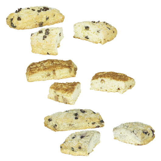 Sweet Street Blueberry & Cinnamon Scone Variety Pack, 1 x 48 ct Case - GS1 product shown out of package